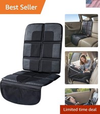 Universal Fit Car Seat Protector with Thick Padding  Slip-Resistant Backing