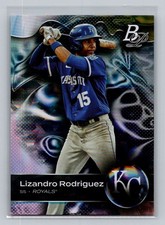 2023 Bowman Platinum #TOP-64 Lizandro Rodriguez Top Prospects Ice Foil RC Rookie