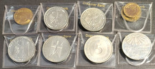 Uncirculated 1969-1980  Germany 2 and 5 Mark Coins (see description)