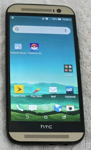 HTC One M8, 831C, 32GB, Gold, Android, Sprint, Gun Metal, 4G_LTE, CDMA, Reset