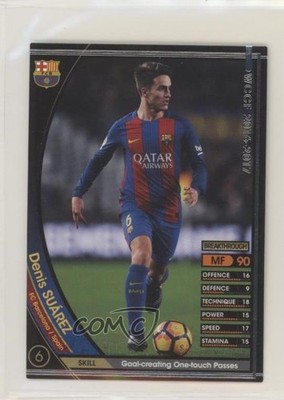 2016-17 Panini WCCF Version 30 Breakthrough Denis Suarez #A40/46 06z8
