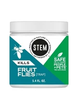 {Lot Of 2} Stem Fruit Fly Trap 5.4 oz Safe for Use Around Kids and Pets