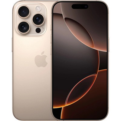Apple iPhone 16 Pro 256GB IOS 5G Smartphone Titan Wüstensand Sand Desert Gold