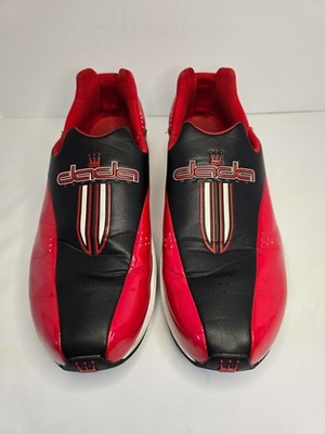 Dada Baller Supreme Black Red Athletic Shoes Sneakers 90s Vintage Men's Size 13