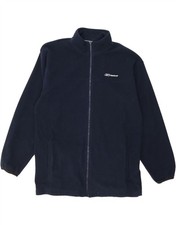 Reebok Herren Fleecejacke UK 44 2XL dunkelblau Polyester CU19