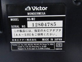 Wonder Mega M2 Console Victor version Mega Drive Mega CD Used Working Japan F/S