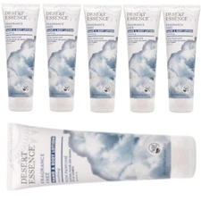 Desert Essence Hand & Body Lotion Fragrance Free 8 fl.oz (Pack of 6)