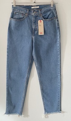 Neu Levis Mom Jean High Rise Tapered Leg Stone Wash Stretch Gr.28 NP99,95 