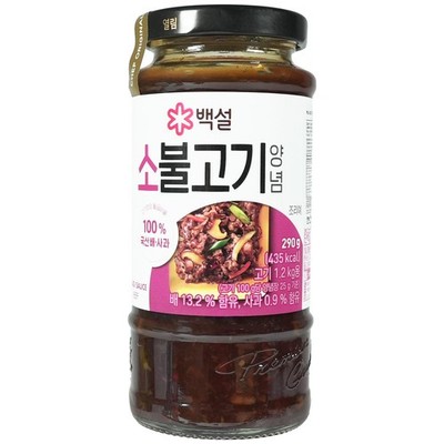 Beksul Bulgogi Sauce für Rind 290g Bulgogi Sosse Bulgogi Marinade Fleischsauce