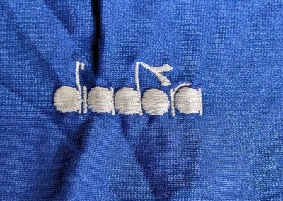 Vintage Italia 86-90 Diadora Home Football Short Sleeve Wolrd Cup
