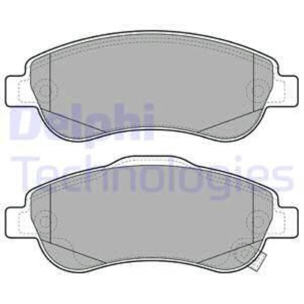 Delphi BremsbeläGe Bremsbelegsatz Vorne System Bosch FüR Honda CR-V Iii-image