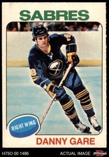 1975 O-Pee-Chee NHL #64 Danny Gare Sabres RC 6 - EX/MT
