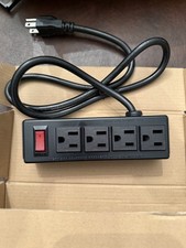 ICEELEC Wall Mount Power Outlet Strip 4 Outlet - Lot of 2 New