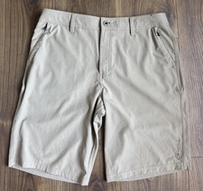 O'Neill Swim Trunks Mens 32 Khaki Boardshorts Hybrid Quick Dry Surf