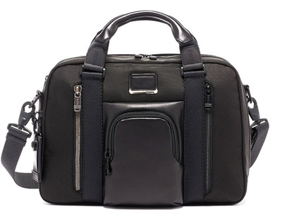 Tumi Alpha Bravo Ellsworth Briefcase Laptop Bag Ballistic Nylon 232631 Reg $425