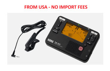 Korg TM70CBK Combo Tuner and Metronome with Contact Clip-on Microphone
