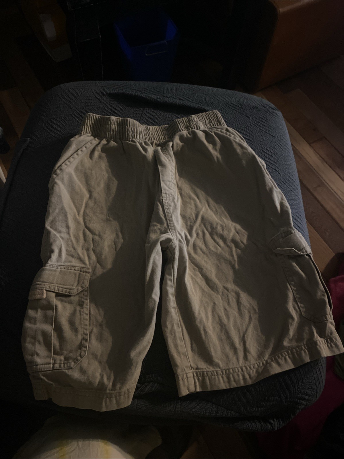 Boys Faded Glory Brand Khaki/Sand Cargo Shorts Size 12