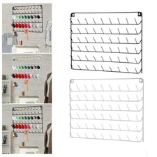 Thread Holder Wall Mounted Thread Storage 54 Spools Embroidery Thread Rack