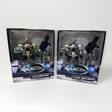 Cylon Commander Cylon Centurion Battlestar Galactica Figures 1996 LOT OF 2