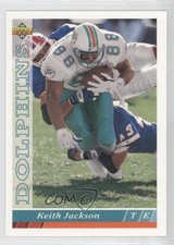1993 Upper Deck Keith Jackson #240 0a0