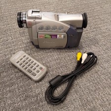 Canon ZR40 Mini Dv Camcorder Digital Camcorder w/ Remote Battery  AV - UNTESTED