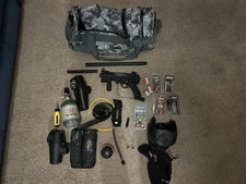 Tippmann A5 Paintball Marker E Trigger, Dye Mask, Upgraded All Internals