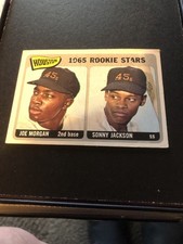 1965 TOPPS JOE MORGAN ROOKIE RC BASEBALL CARD #16  UNGRADED VERY GOOD CONDITION . rookie card picture
