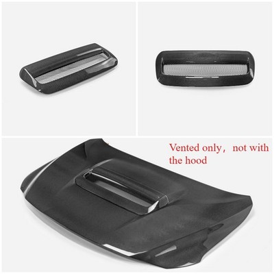 For Subaru WRX VBH S4 2022+ CS Type Carbon Fiber Front Bonnet Scoop Hood Vent