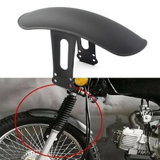 Retro Motorcycle Black Front Fender MudGuard Cover Protector For Honda CG125