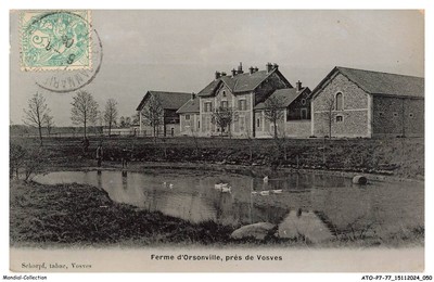 ATOP7-0495-77 - Orsonville - Ferme IN Der Nähe Von Vosves
