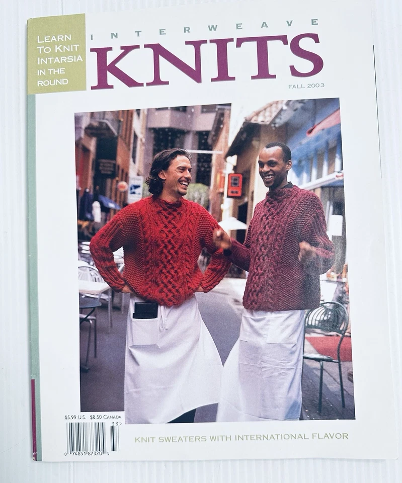 Vintage Interweave Knits Magazine 2003 Complete Year Fashion Home Accessories - Image 4 of 4