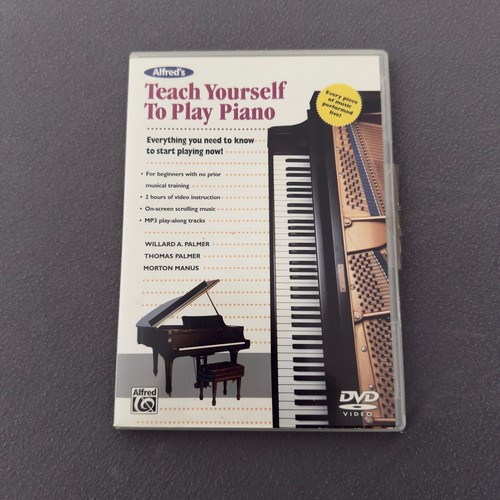 ALFRED'S TEACH YOURSELF to PLAY PIANO Instructional DVD