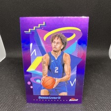Topps 2024-25 Finest Dereck Lively II #217 Mavericks Purple Refractor /125