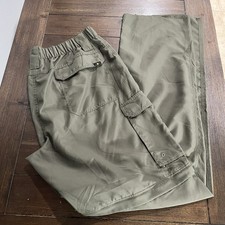 Boy Scouts of America Switchback Pants Mens LG Green Convertable Cargo UNHEMMED