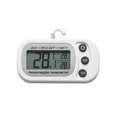 Digital LCD Refrigerator Thermometer for Fridge Freezer Max Min Memory Gauge
