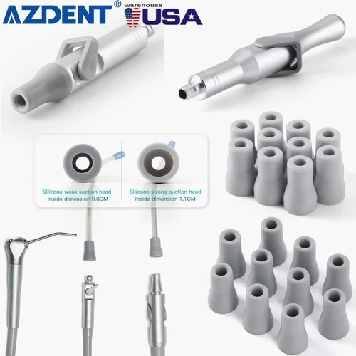 Dental Saliva Ejector Suction Valve Strong HVE/SE Handpiece Tube Adaptor