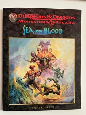 AD&D 2e - Monstrous Arcana Sea of Blood - 9560 - VF+ - Bild 1 von 4
