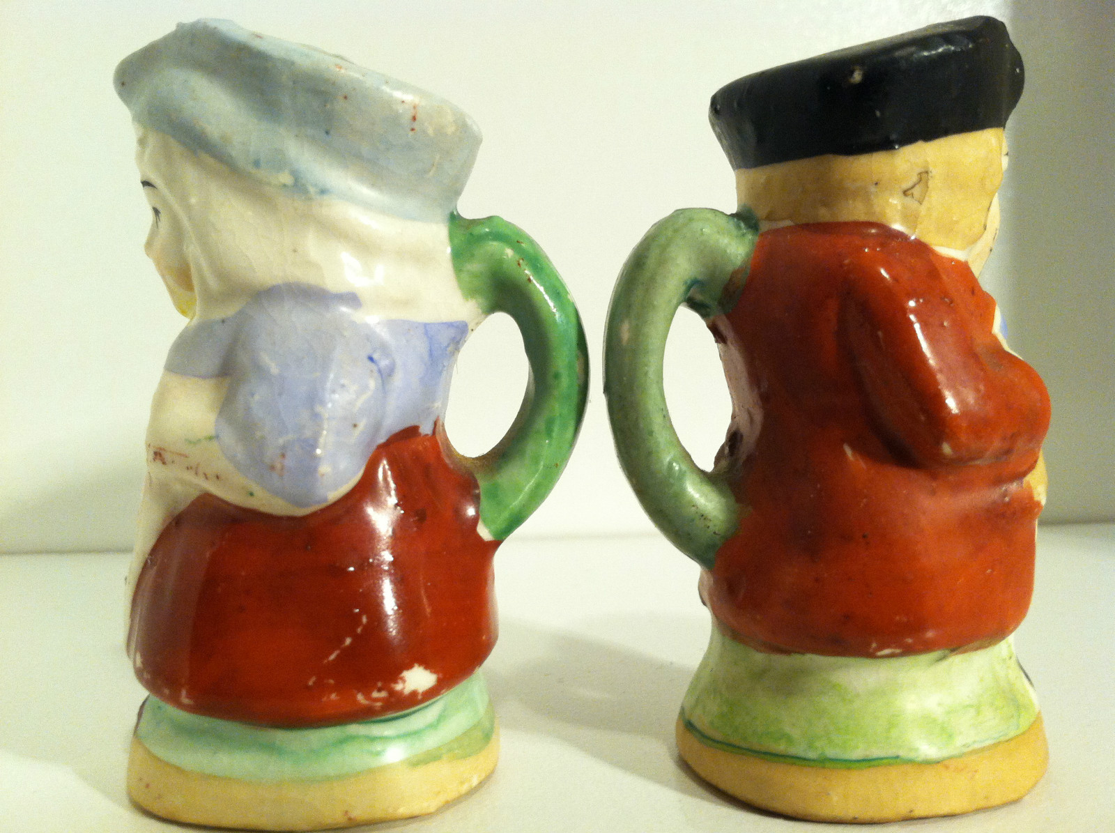 VINTAGE TOBY MUG MAN AND WOMAN SALT & PEPPER SHAKERS eBay