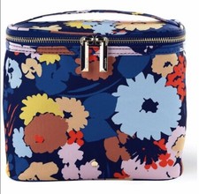 Kate Spade Lunch Tote Zip Bag Swing Floral Pattern Blue Multi NWT