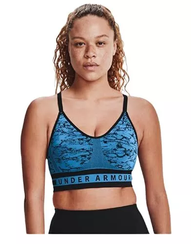 Under Armour HeatGear Armour Mid Impact Crossback Sports Bra