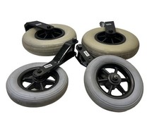 Jazzy Select 1103 1113 Jet Quantum Front Caster Anti-Tip Wheels Tires Wheelchair