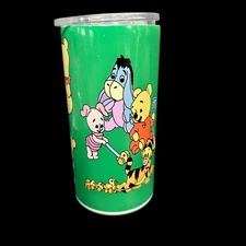 Disney's Winnie The Pooh Baby Characters Tumbler Drinking Cup Closable Lid