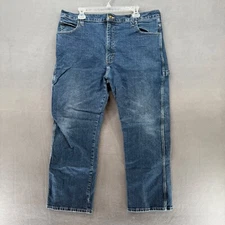 Dickies Jeans Mens 38x30 Blue Denim Carpenter Work Wear Barn Chore