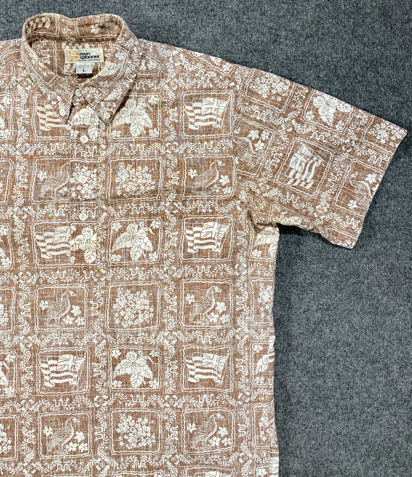 REYN SPOONER Hawaiian State Symbols 