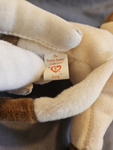 TY Beanie Baby CATS LOT OF 4/CHIP, NIP, FLIP, SNIP/new In Case/PVC/Tag Errors - Picture 3 of 20