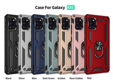 Samsung A31 Case Kickstand Slim Strong Protective Multi-Function & Layer