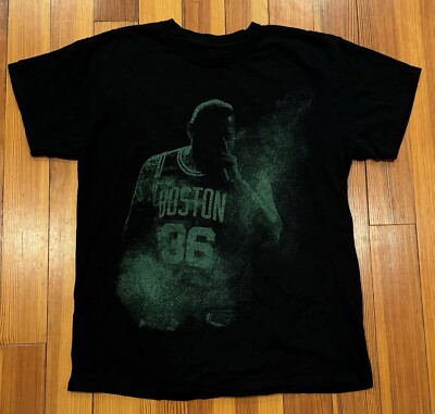 Post Malone Boston TD Garden 2022 Shirt L Preowned Celtics #36 Marcus Smart
