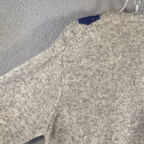 Vintage Pendleton Sweater Men's XL Gray Argyle 100% Shetland Wool USA Made - Picture 11 of 12