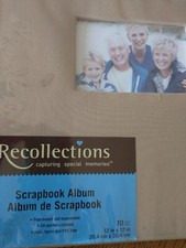 Recollections TAN Scrapbook Album 12 X 12 New