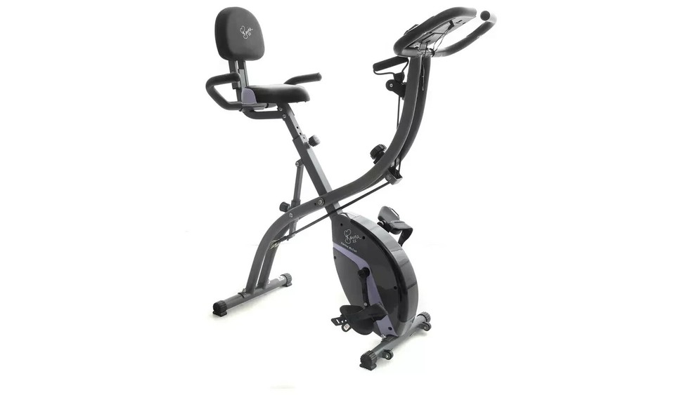 Davina McCall Folding Exercise Bike With Resistance Bands RRP Ł179 eBay